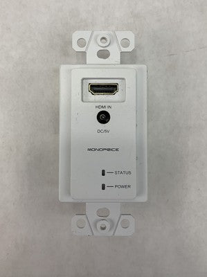 Monoprice HDMI to CAT5e/6 Wall Extender Plate (Lot of 2)