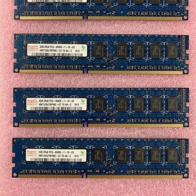 Hynix 2 GB HMT125U7BFR8C-G7 2Rx8 PC3-8500E Server Memory Ram Apple Lot of 12x