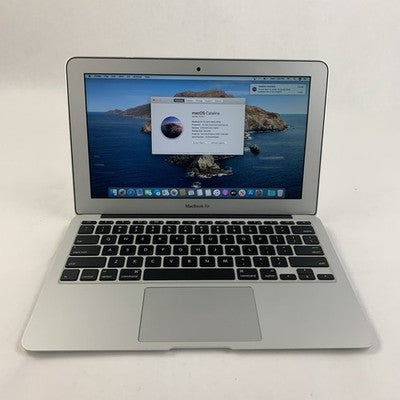 Apple Macbook Air A1465 2014 11" 1.4GHz i5 4GB RAM 251GB SSD OS 10.15.7 Catalina