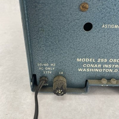 CONAR / Crie Model 255 Solid State Oscilloscope For Parts Or Repair