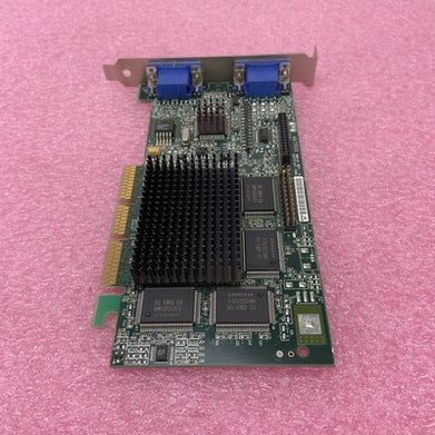 Matrox 906-1 MGI G4+MDHA32G Dual VGA AGP 16MB SGRAM Graphics Card