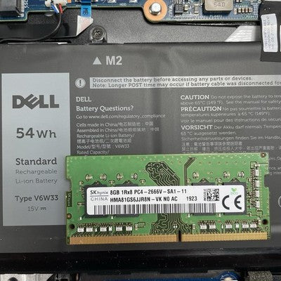 Dell Latitude 3520 15.6" i5-1135G7 2.40 GHz 8 GB RAM No SSD/OS/AC - Worn Keys