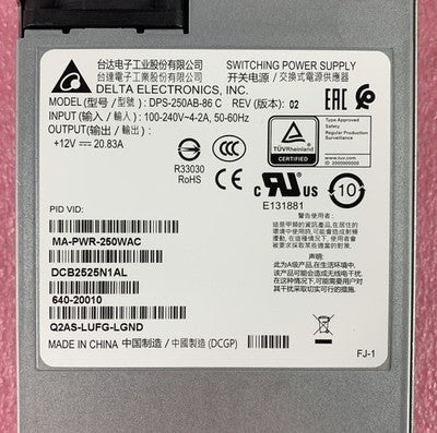 Delta Electronics DPS-250AB-86 C 250W Switching Power Supply