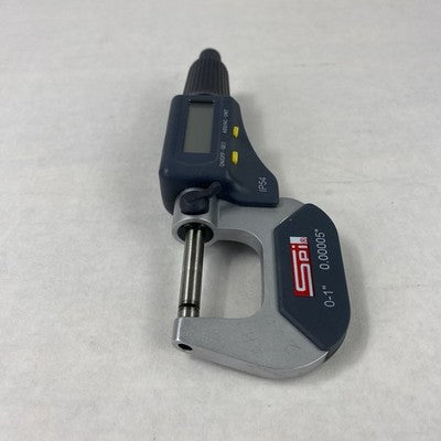 SPi Mechanical IP54 0-1" 0.00005" Outside Micrometer Untested