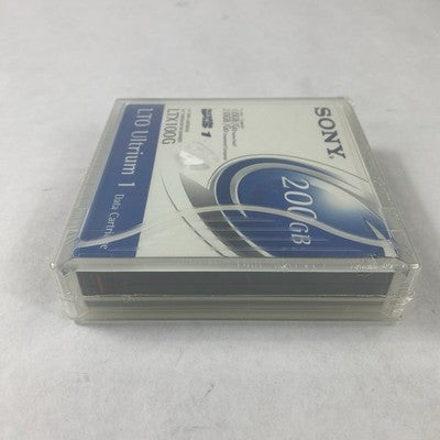 Sony LTO Ultrium 1 LTX100G 200GB Data Cartridge Sealed (Lot of 3)