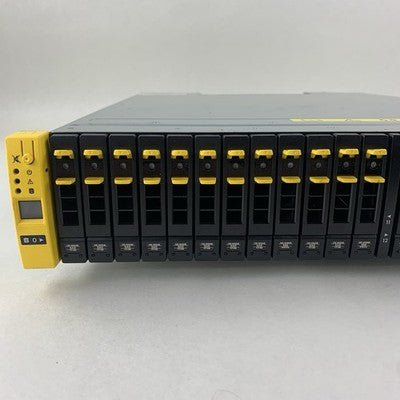 HP 3PAR StoreServ 7200 2U Storage Base 24x 2.5" Caddies 2x QR491-04400 2x PSU