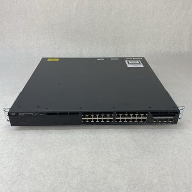 Cisco Catalyst WS-C3650-24PS-S 24-Port PoE+ 4x1G  2x PSU AC Tested & Reset