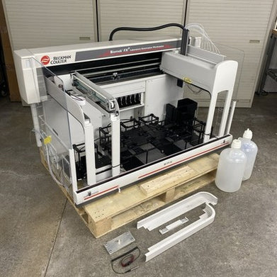 Beckman Coulter Biomek FXP Laboratory Automation Workstation A31844 w/ Cover