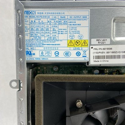 Lenovo ThinkCentre Edge72 SFF Intel Pentium G640 2.8GHz 4GB RAM No HDD No OS