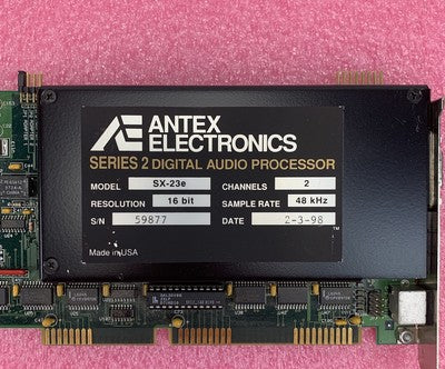 Antex Electronics SX-23e Series 2 Digital Audio Processor