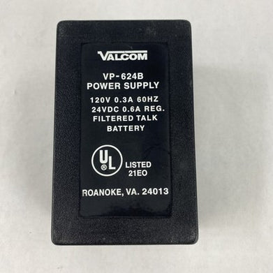 Valcom VP-624B Power Supply 120V 0.3A 24VDC Untested No Cords