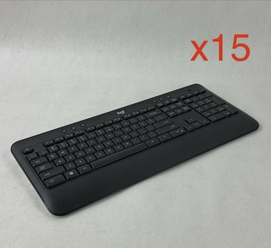 Logi Logitech K540 Wireless Desktop Keyboard - No Dongle (Lot of 15)