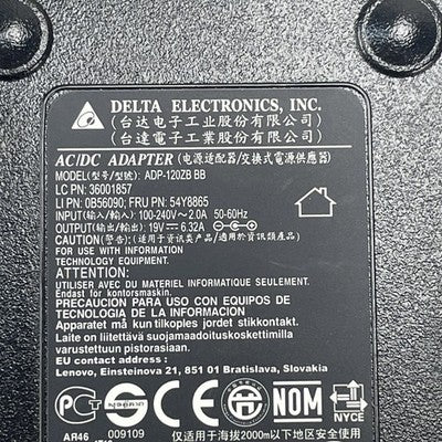 Delta ADP-120ZB BB AC/DC Adapter Power Supply 19V 6.32A Lot of 10