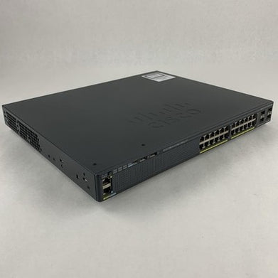 Cisco Catalyst 2960 WS-C2960X-24PS-L V03 24 Port Tested Reset No Stack