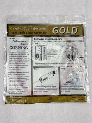 Corning Gold 575702K5141001M Fiber Optic Jumper Cord Lot of 6
