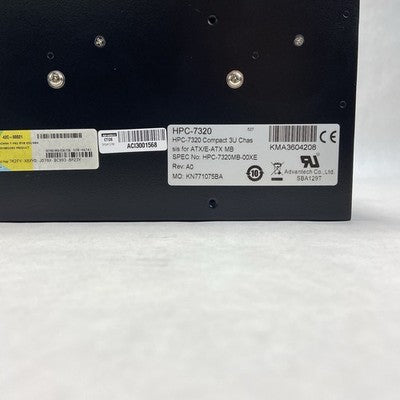 Advantech HPC-7320MB-00XE 3U Rackmount Server Chassis Barebones Missing Caddies
