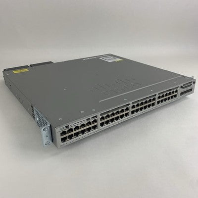 Cisco WS-C3850-48P-L V07 48-Port PoE Switch Tested w/ C3850-NM-4-10G 2x PSU