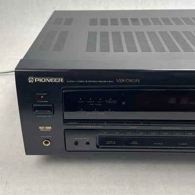 Pioneer VSX-D503S Audio/Video AV Receiver Has Issues Read Descripton