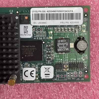 Emulex IBM P002181-01B LightPulse 8GB Dual Port PCI-E Fiber Channel Lot of 6