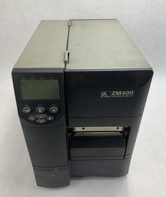 Zebra ZM400 ZM400-2001-0100T 200dpi LP / TLP Printer - For Parts Bad Hinge