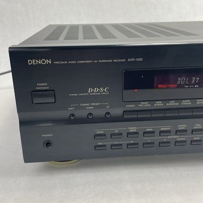 Denon AVR-1500 Receiver Precision Audio Component/AV Surround System