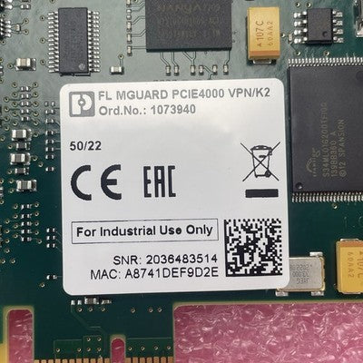 FL MGUARD PCIE4000 Untested