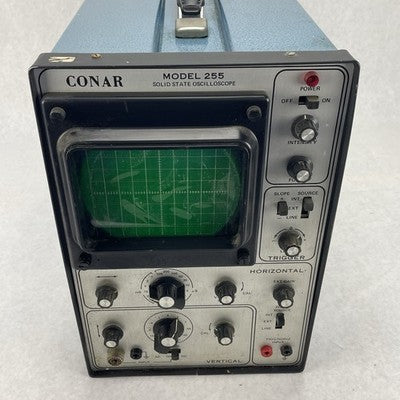 CONAR / Crie Model 255 Solid State Oscilloscope For Parts Or Repair