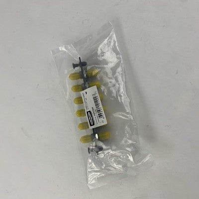 Hubbel FSPSTSS6 6-Pack Panel, 6 ST Adapters - New
