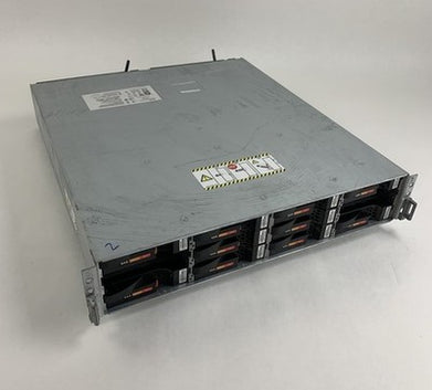 EMC EAE 100-542-104-01 12-Bay Storage Array Missing Two Caddies No Caddy Cover