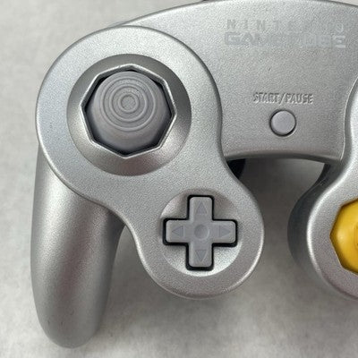 Nintendo DOL-003 GameCube Controller Silver OEM Tested