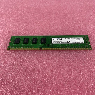 Crucial 2GB 240-Pin DIMM 256MX64 DDR3 CT25664BA1339.M16FF (Lot of 6)