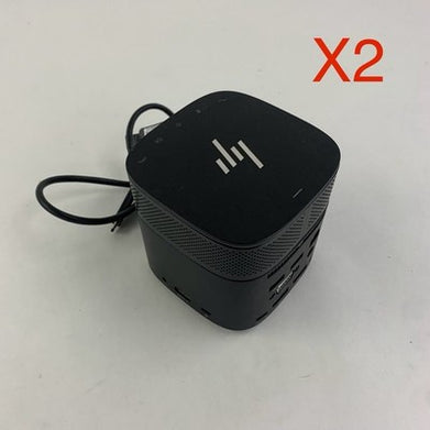 HP HSN-IX01 Thunderbolt Docking Station 19.5V 6.15A 120W G2 - Lot of 2