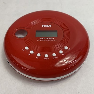 RCA RP2910-B FM Stereo Personal CD Player - No AC Adapter Power Supply
