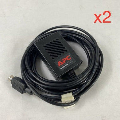 APC AP9512TBLK Environment Temperature Monitor Sensor Probe (Lot of 2)