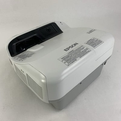 Epson H600A BrightLink 585Wi LCD Projector Lamp Hours 1781-4347 - No Remote