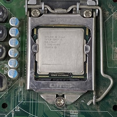 DFI PT330 Motherboard Intel Core i5-660 3.3GHz 4GB RAM w/ Shield