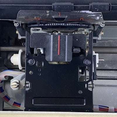 Nakajima AE-710 Electronic Typewriter Power Tested No AC Adapter Missing Lid
