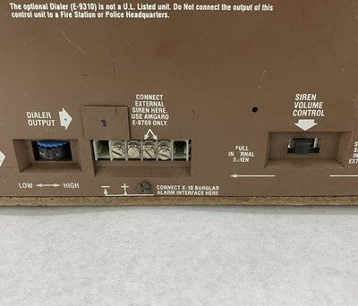 Amway AmGard II E-9294 Perimeter Alarm System - Main Unit Only