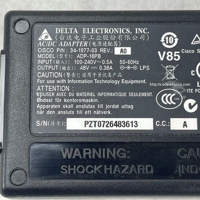 Delta ADP-18PB 34-1977-03 AC/DC Adapter Power Supply Lot of 3