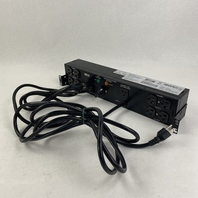 Tripp Lite PDUB15 AGPD7642 100V-120V 12 A 1 Phase 9 Outlets - Power Tested