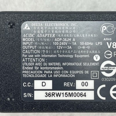 Delta Laptop Charger AC Adapter Power Supply ADP-36CH 12V 3A 36W Cisco Lot of 10