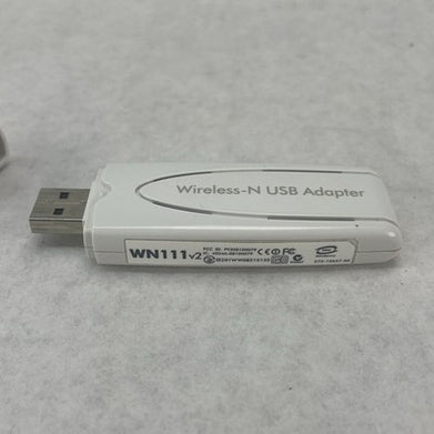Netgear Wireless-N USB Adapter WN111v2 WHITE Portable Lot of 10 Power Tested