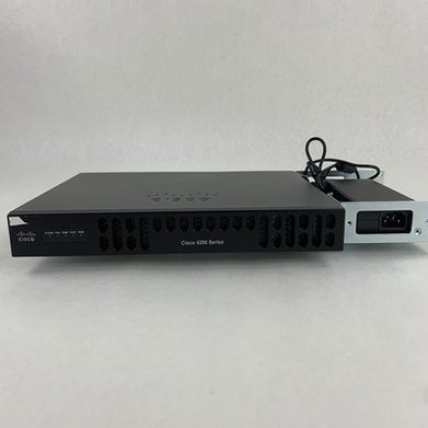 Cisco ISR4221 4200 Series Integrated Services Router Tested W/ Mount and PSU