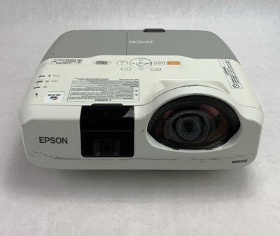 Epson BrightLink 436Wi H536A LCD Lamp Projector 2016 Lamp Hours No Remote