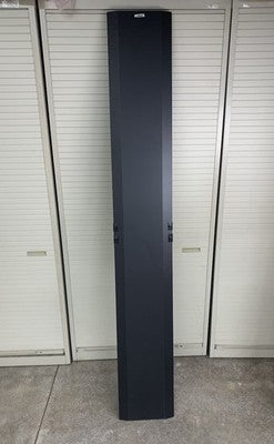 Panduit (10)KCN 12506037V 82.8in X 12.1in Dual-Hinged Aluminum Cable Rack Door