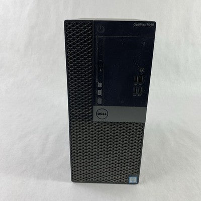 Dell OptiPlex 7040 MT Intel Core i7-6700 3.4GHz 2x4GB RAM No HDD No OS - Dirty