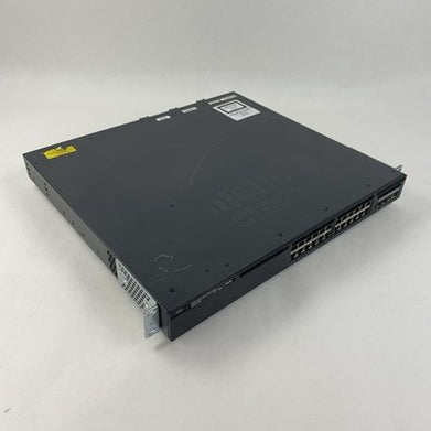 Cisco Catalyst WS-C3650-24PS-S V02 24-Port PoE+ 4x1G  1x PSU AC Tested & Reset