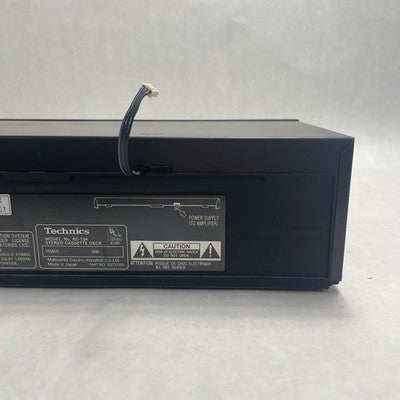 Technics RS-T24 Dual  Cassette Deck Player Recorder Dubbing Untested Parts