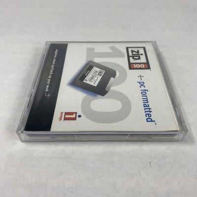Iomega ZIP 100 pc100mb PC Formatted Data Cartridge (Lot of 6)