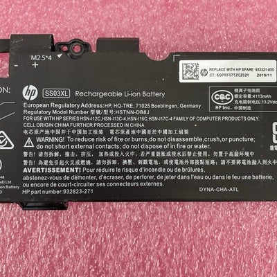 HP SS03XL Rechargeable Li-ion Battery  70% Health